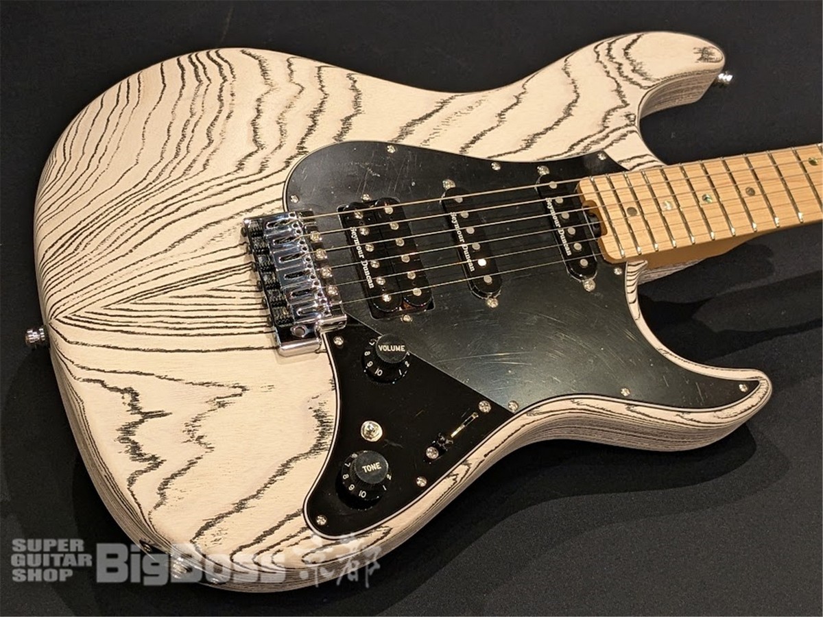 ギター ESP SNAPPER-AS Black w/White Filler ESP SNAPPER AS Black w White Filler (10/09) | Reverb