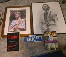 Eric Clapton Art & Book Bundle