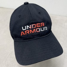 Under Armour Hat Cap Youth Strapback Black Running Gym Ombr Embroidered Unisex
