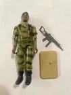 GI Joe 1982 Vintage Stalker V1 Straight Arm Action Figure- Loose O-Ring