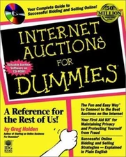 Internet Auctions for Dummies Paperback Greg Holden