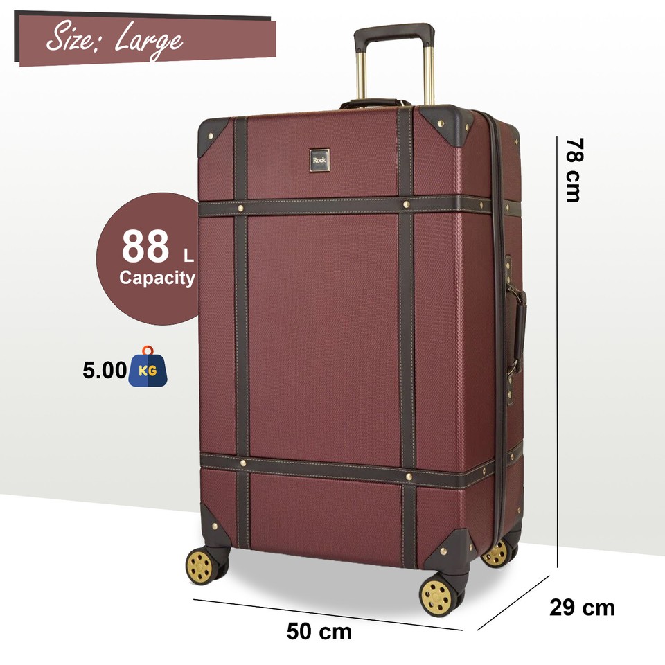 Valigia Rigida Espandibile Ezzyrol - Set Grande E Media - 8 Ruote - Leggera
