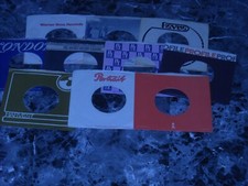 45 COMPANY SLEEVES. LOT OF 10, DIFFERENT.