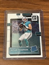 2022 Optic Football Skylar Thompson #276 Rated Rookie Miami Dolphins