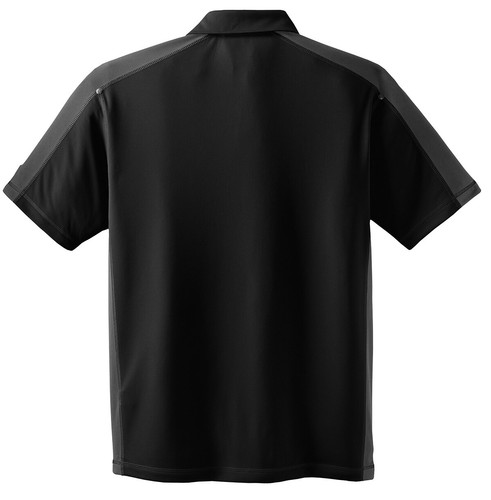 HERREN FEUCHTIGKEITSABLEITENDES POLO, KURZARM, KONTRASTEINSÄTZE & BAR TRACKS, XS-4XL - Bild 3 von 7
