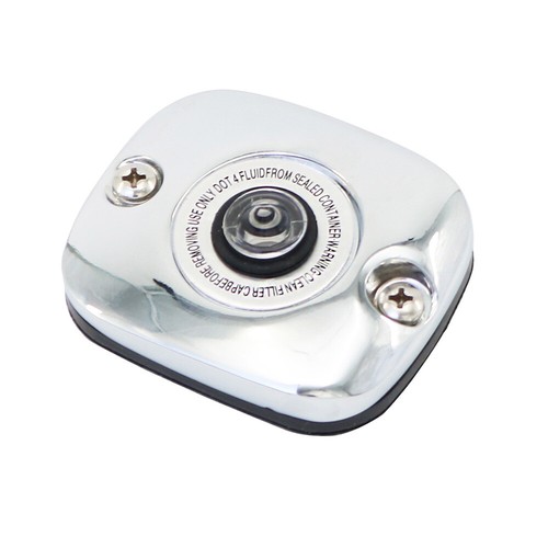 Front Motorcycle Brake Master Cylinder Cover For Harley Softail Touring Trike - Picture 6 of 9