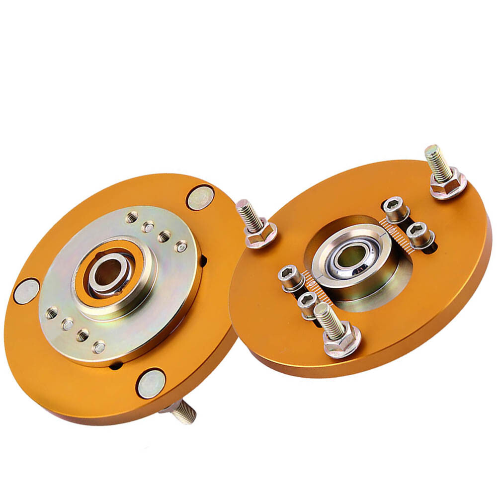 2pcs Camber Plates top mounts for BMW E36 +/-3 Front Suspension Coilover TCB