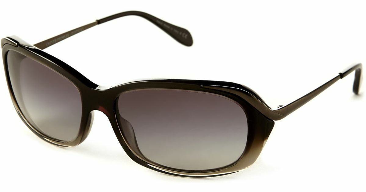 Oliver Peoples Caressa Sunglasses Made In Italy Oliver Peoples Sunglasses OV5111S 1059/13 Caressa Brown  main image 4
