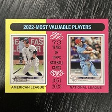 2024 Topps Heritage Baseball MINI #212 Aaron Judge Paul Goldschmidt Yankees