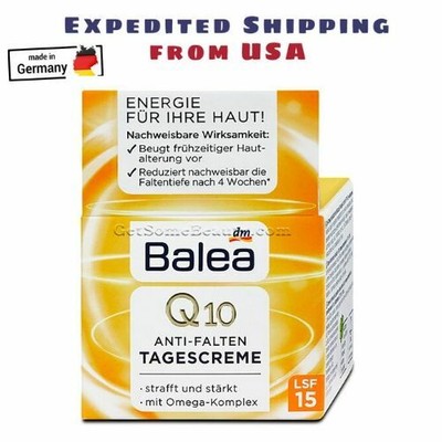 Balea Q10 Anti-Wrinkle Day Cream 50 Ml (4010355790118)