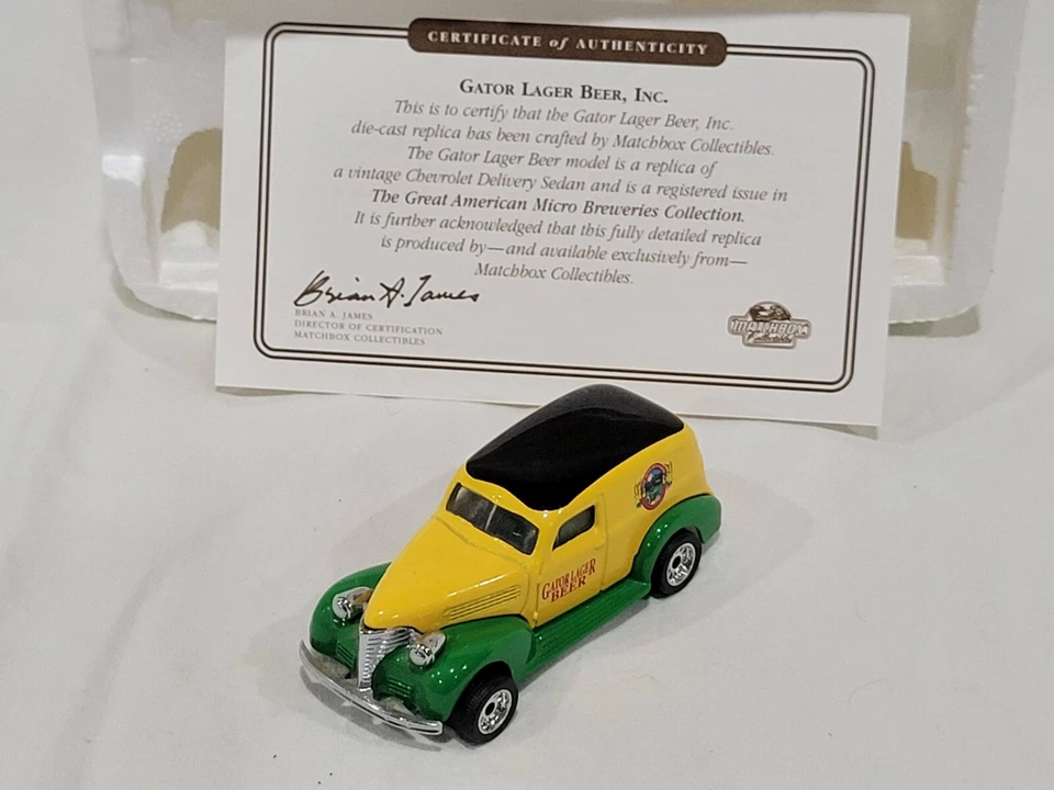 Matchbox Microbreweries MGB04 "Fish, Gator, Weidman's, Pacific Coast" Foto 4 de 4