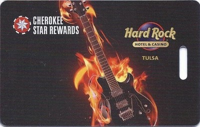 Hard Rock Casino - Tulsa, OK - 1st Issue Slot Card (BLANK)