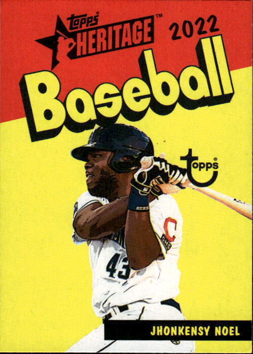 2022 Topps Heritage Minor Jhonkensy Noel #73PC-13 1973 Topps