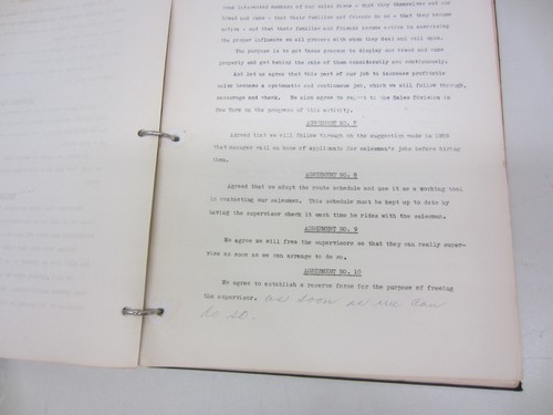 Libro ilustrado #3 vintage de 1928 Continental Baking CONFERENCIA PRESIDENCIAL - Imagen 4 de 12