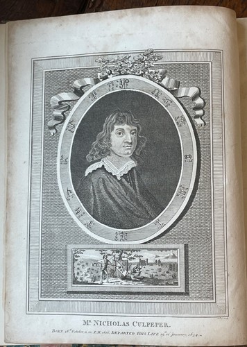 CULPEPER'S ENGLISH PHYSICIAN & COMPLETE HERBAL - Sibly, 1808 MEDICINAL BOTANICAL - Imagen 4 de 16