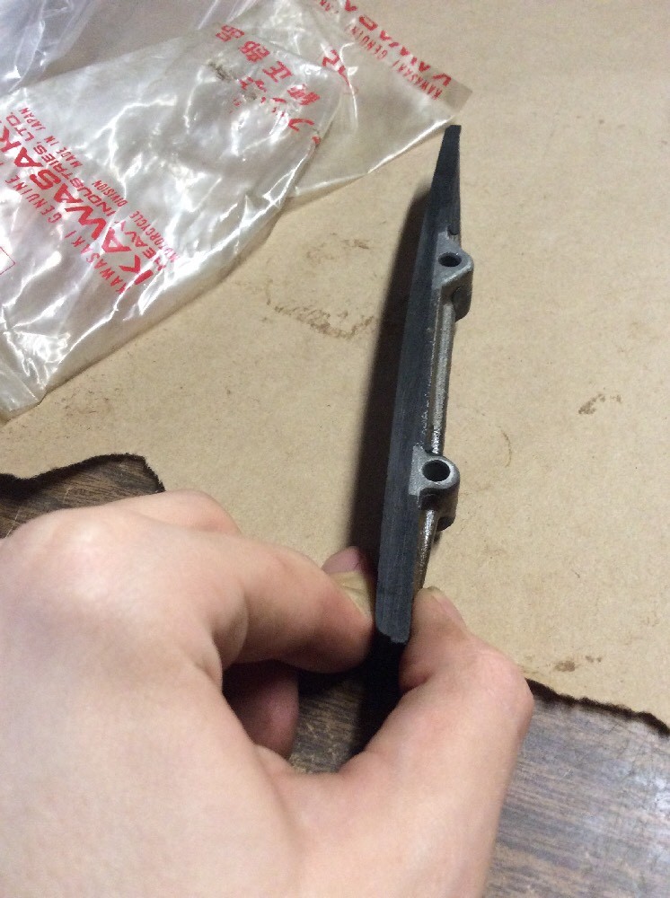 KAWASAKI KZ400 KZ 400 REAR CAM CHAIN GUIDE OEM NOS 12053003 eBay