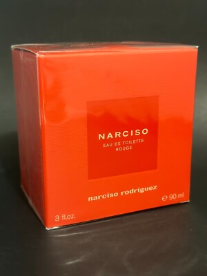 Narciso Rodriguez NARCISO ROUGE edt 90 ml / 3.3 fl oz Spray Eau de Toilette Nib