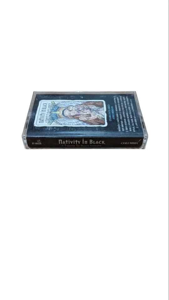 Nativity In Black A Tribute To Black Sabbath Cassette Tape (Columbia 1994) Foto 2 de 4