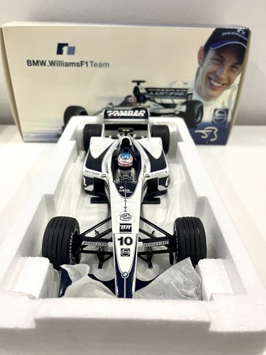 Modelo de coche MINICHAMPS 1:18 Williams F1 BMW Jenson Button FW22 - Imagen 8 de 11
