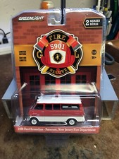 GREENLIGHT 1/64 SCALE POLICE COP FIRE EMERGENCY SERVICE CARS TRUCKS SUVs WRECKER