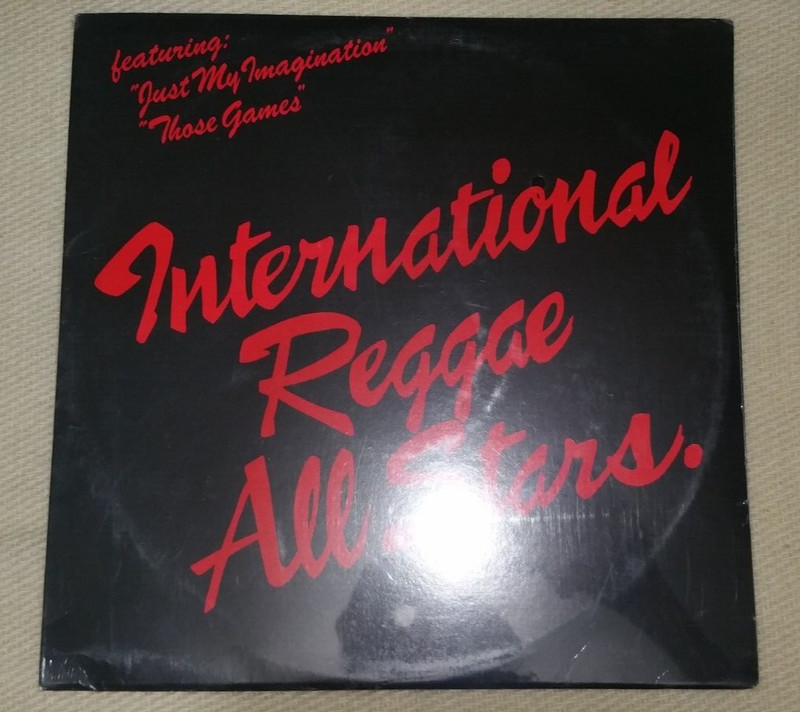 *SEALED* INTERNATIONAL REGGAE ALL STARS LP Vinyl 1984 RIDDIM Rec RARE Bob Marley