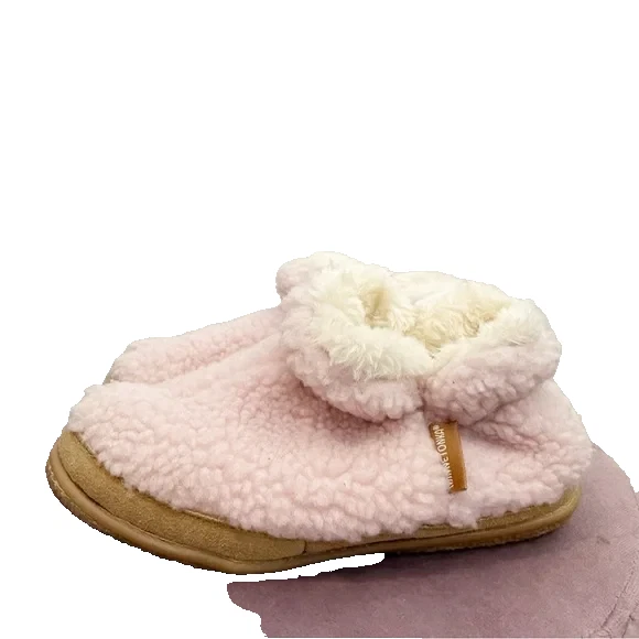 Bota Minnetonka Brekyn rosa claro tamanho 6 Sherpa pele sintética - Imagem 3 de 4