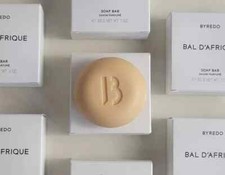  Case of 280 BYREDO Bal D  Afrique Soap Bars 1oz/30g Travel Size Beige