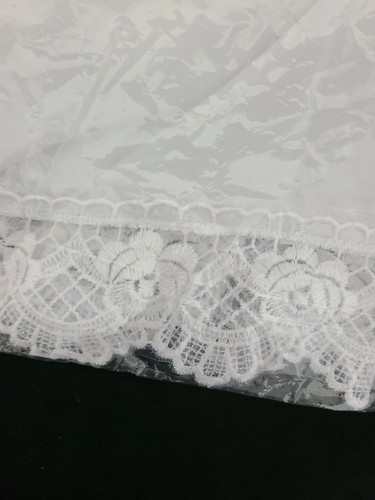 Deluxe Vintage Lace Half Apron Victorian Maid Costume One Size | Two Pockets NEW - Picture 6 of 6