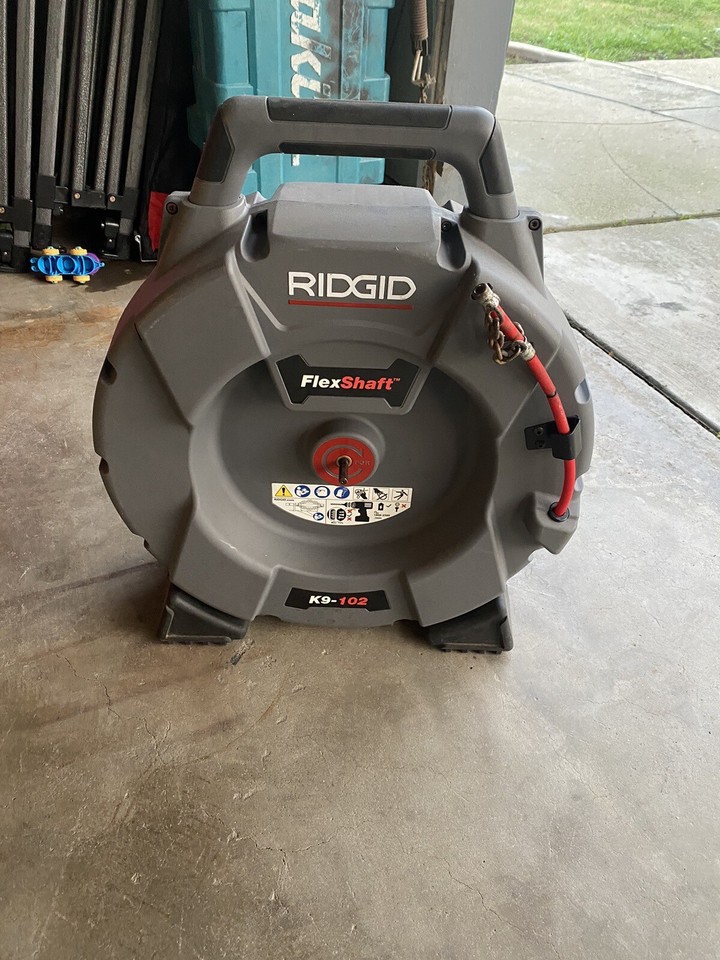 RIDGID K9102 FlexShaft Machine Drain Cleaner 95691642639 eBay