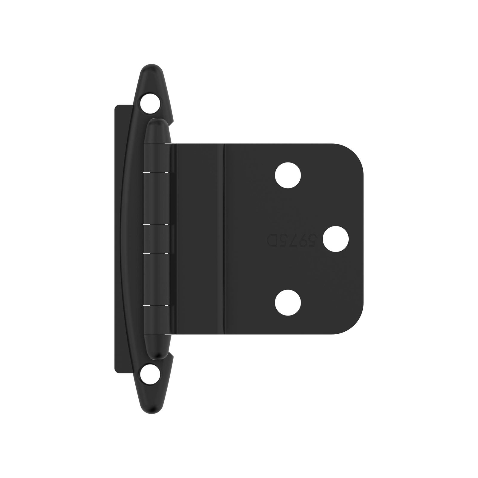 BPR3417FB | Cabinet Hinge | 3/8 in (10 mm) Inset Non-Self Closing Face Mount ...