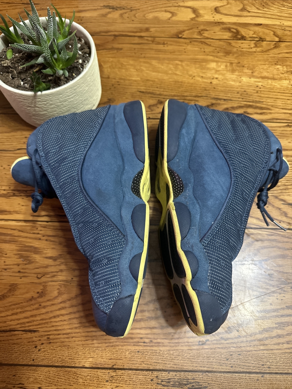 RARE Nike Air Jordan 13 XIII Retro Squadron Blue Sz 11.5 Men's Shoes 414571-405 image 3