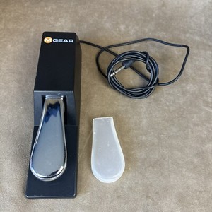 M-Audio M Gear SP-2 Universal Electronic Keyboard Piano Sustain Pedal + Cover