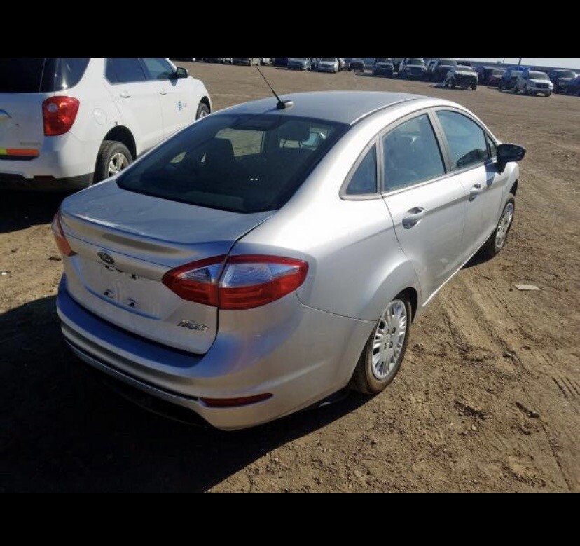 13-17 13 Ford Fiesta Rear Left Side Upper C Pillar Trim OEM 50372