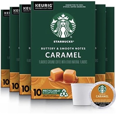 starbucks caramel k cups