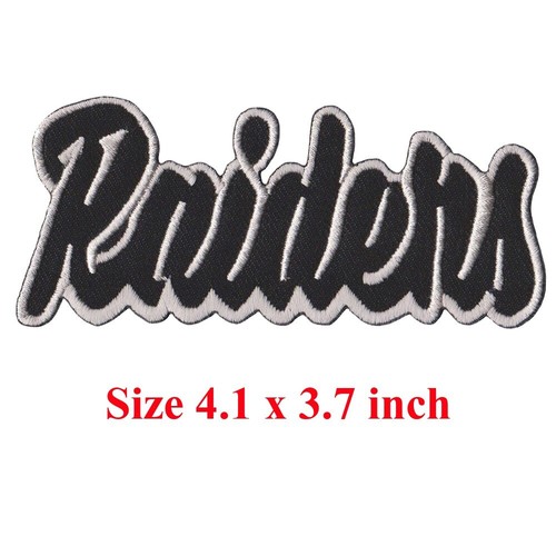 9 pcs Las Vegas Raiders Football Logo Collectibles Sew Embroidered Iron on Patch - Picture 8 of 12