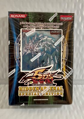 YuGiOh Hidden Arsenal Special Edition SE Sealed Box 3 Booster Packs 1 Variant | eBay YuGiOh Hidden Arsenal Special Edition SE Sealed Box 3 Booster Packs 1 Variant | eBay