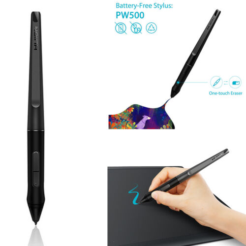 PW500 Battery-free Stylus Touch Screen Pen for HUION Digital Graphics Tablets - Picture 1 of 6