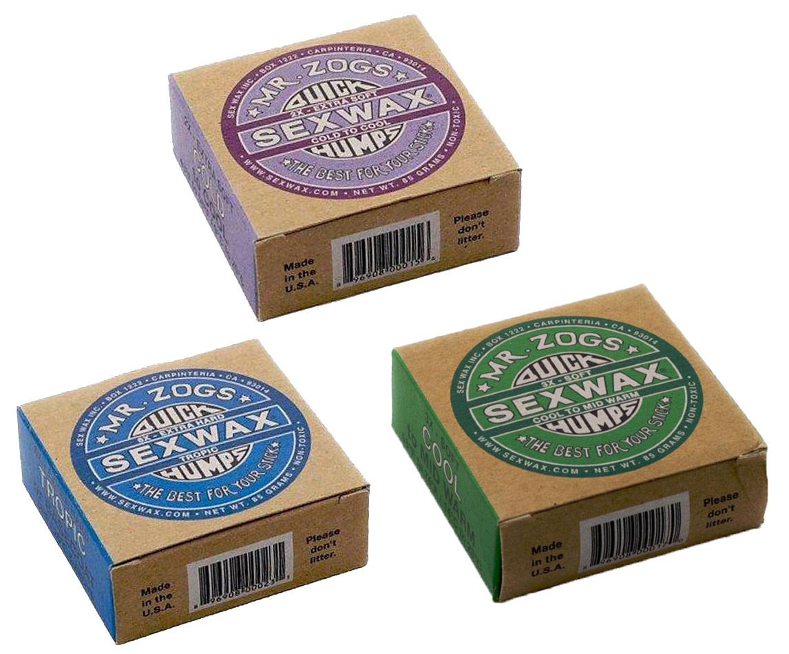 SEX WAX Surfboard Wax Choice of Cold / Cool / Warm / Tropic eBay