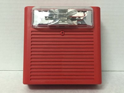 Wheelock AS Audible/Strobe AS-24MCC-FR Red Fire safety 123161