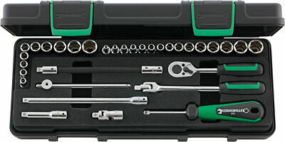 Stahlwille SOCKET SET 1/4'' 96011162 Set with  33 Psc. 40MA/25/8 KN