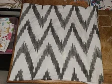 West Elm "Organic Chevron" Euro Pillow Sham 