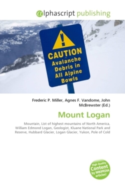 Frederic P. Miller (u. A.) | Mount Logan | Taschenbuch | Englisch