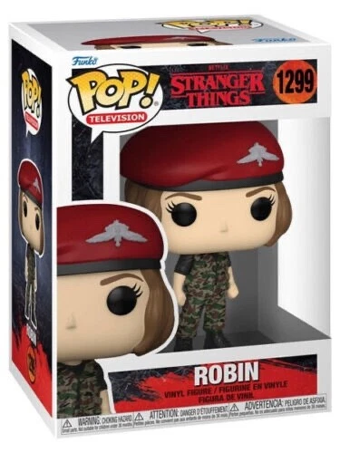 Robin As A Hunter POP Vinyl Figure #1299 Funko Stranger Things 4 New
