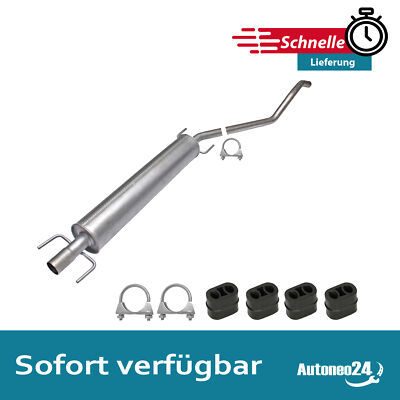Mittelschalldämpfer Opel Astra H Caravan (L35) 1.6 & 1.8, Auspuff