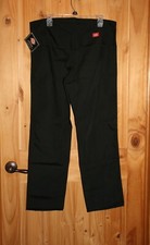 New w/ tag Dickies unisex men women drawstring scrub pants size S Black  030