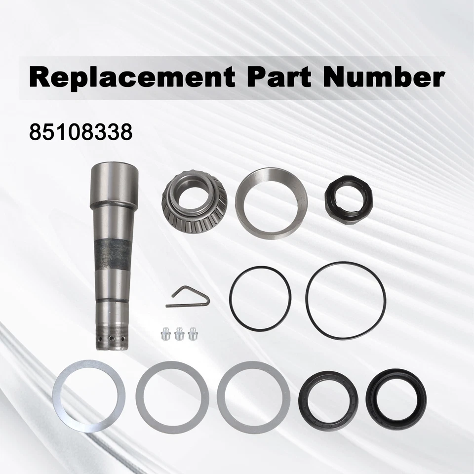 High Quality King Pin Repair Kit w/ Bearing for 2009-2021 Volvo VNL D13 85108338 - Imagen 3 de 4