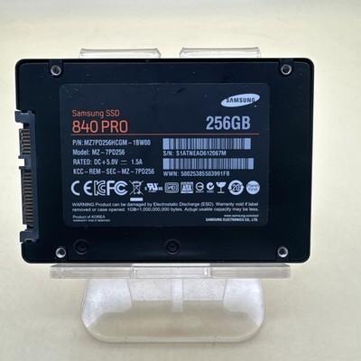 Samsung 840 Pro 256GB Internal 2.5'' MZ-7PD256 MZ7PD256HCGM SSD
