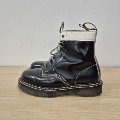 Dr Martens 1460 Pascal Bex Double White Stitch Black Contrast