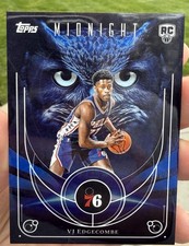 🦉✨ 2025-26 Topps Midnight Night Owls Rookie VJ Edgecombe NO-18 (RC) ✨