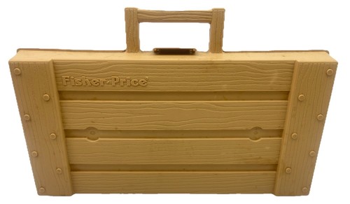 Vintage Fisher-Price Design-A-Saur Bones Case with 36 of 38pcs & Manual Dinosaur - Picture 3 of 7